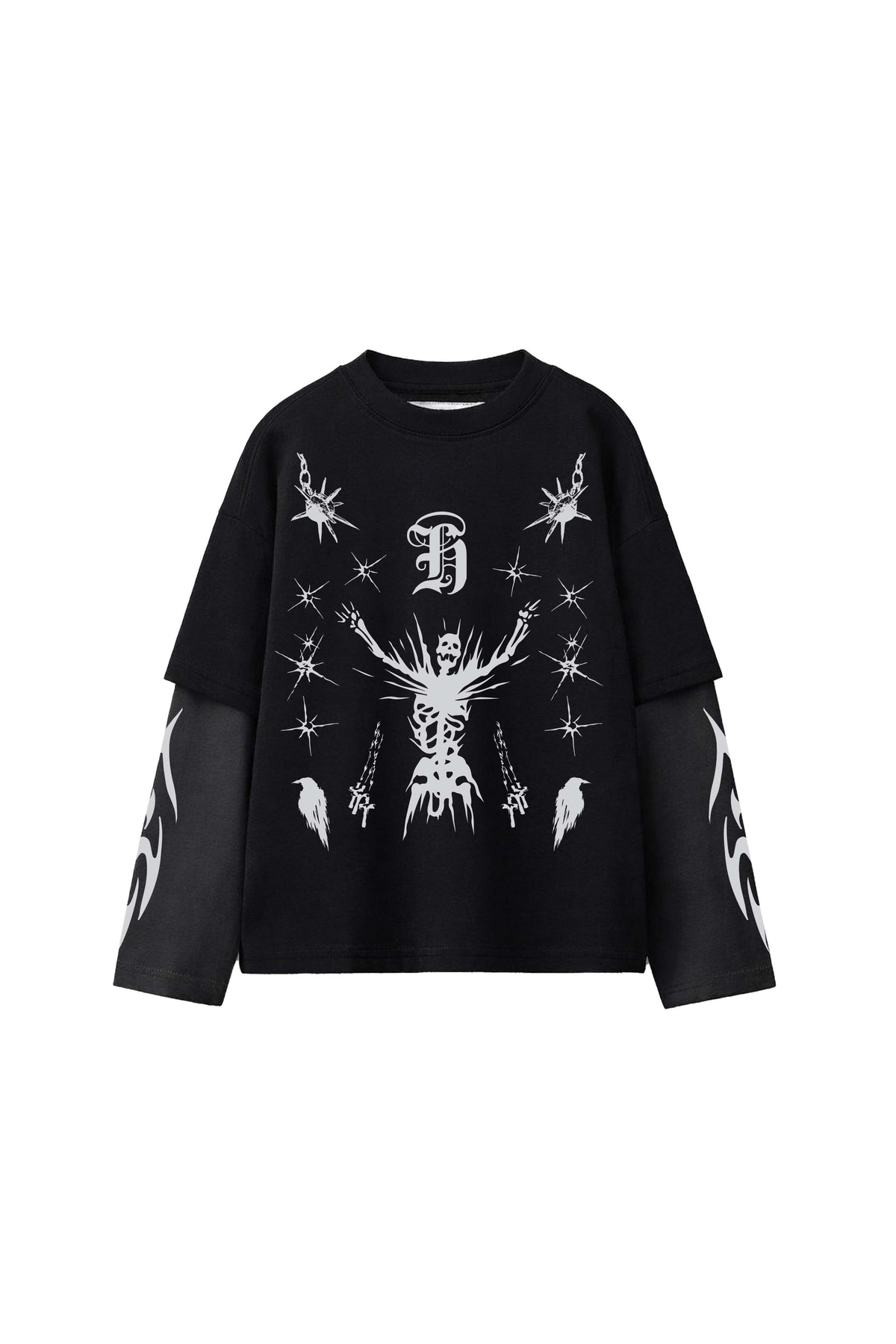 Dark Fortress LS Oversized Tee