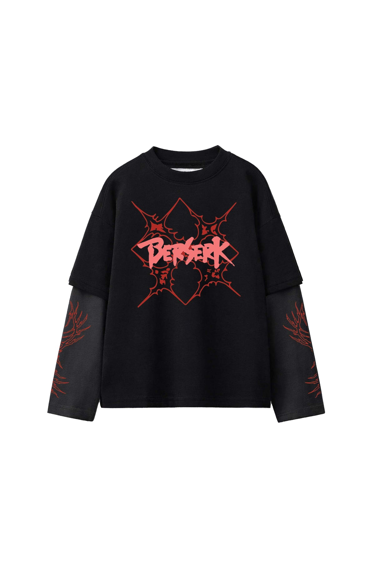 Berserk Designed B&G Oversized Long Sleeve T-shirt