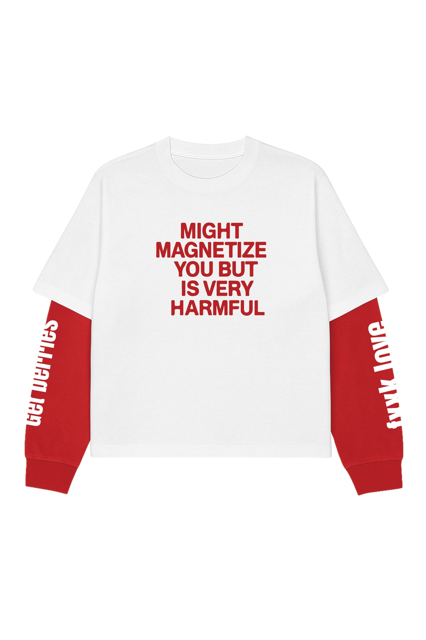 Hazardous Berry W&R LS Oversized Tee