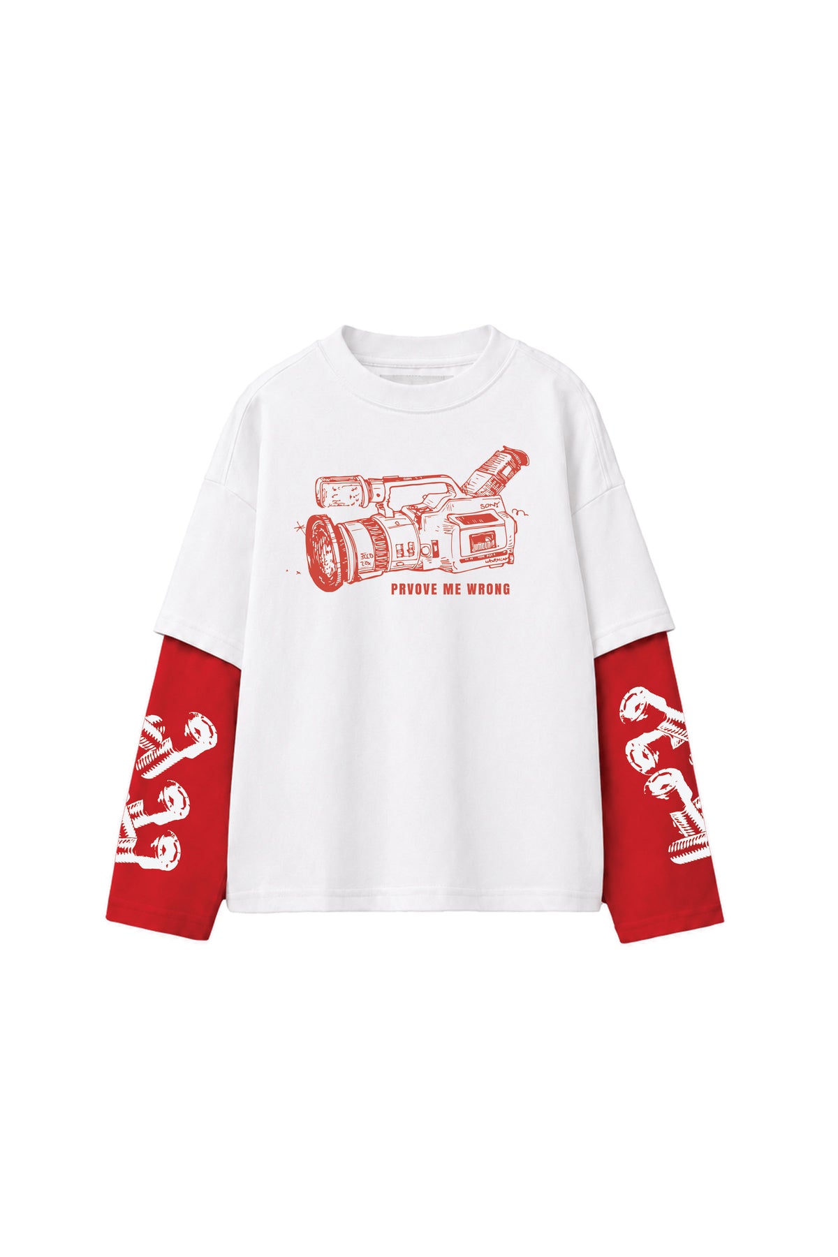 I Ain't Taking You BS W&R LS Oversized Tee