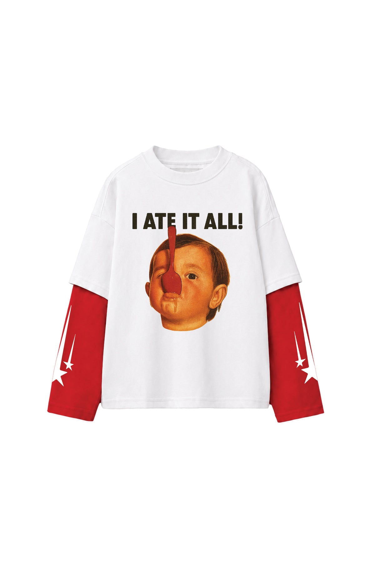 Of The Beast W&R LS Oversized Tee