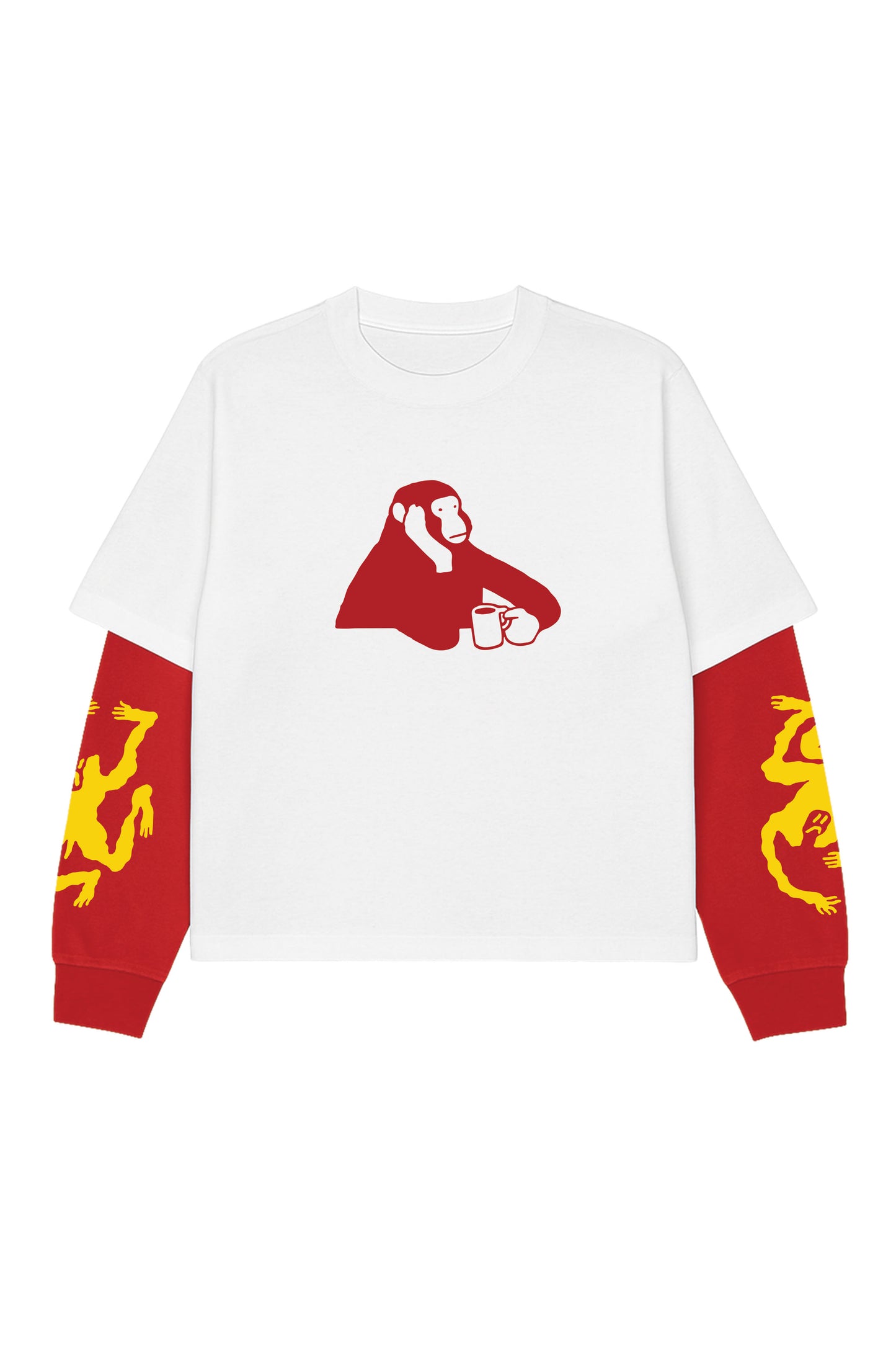 Bored Of Work W&R LS Oversized Tee