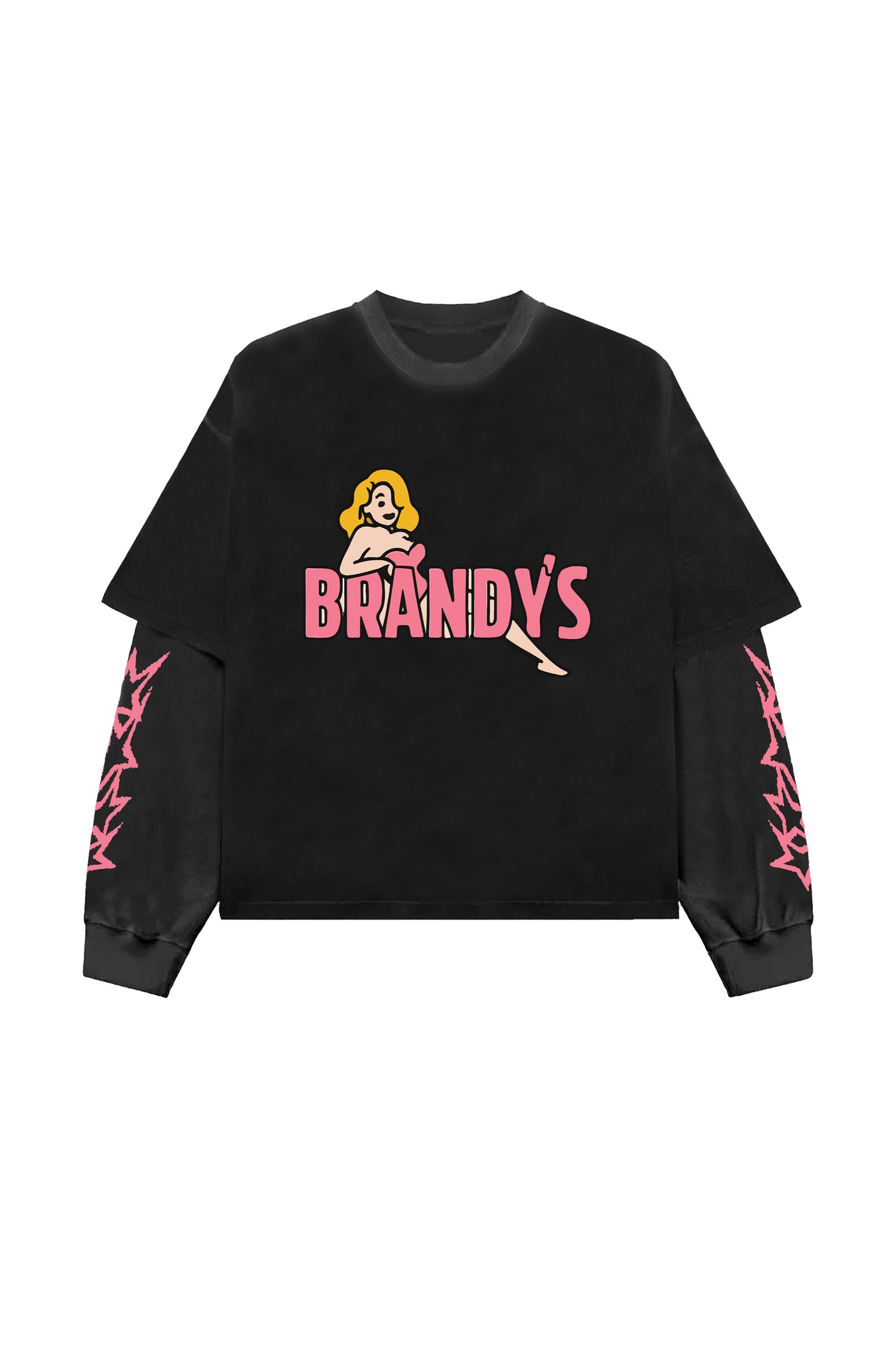 Dirty Money B&G LS Oversized Tee