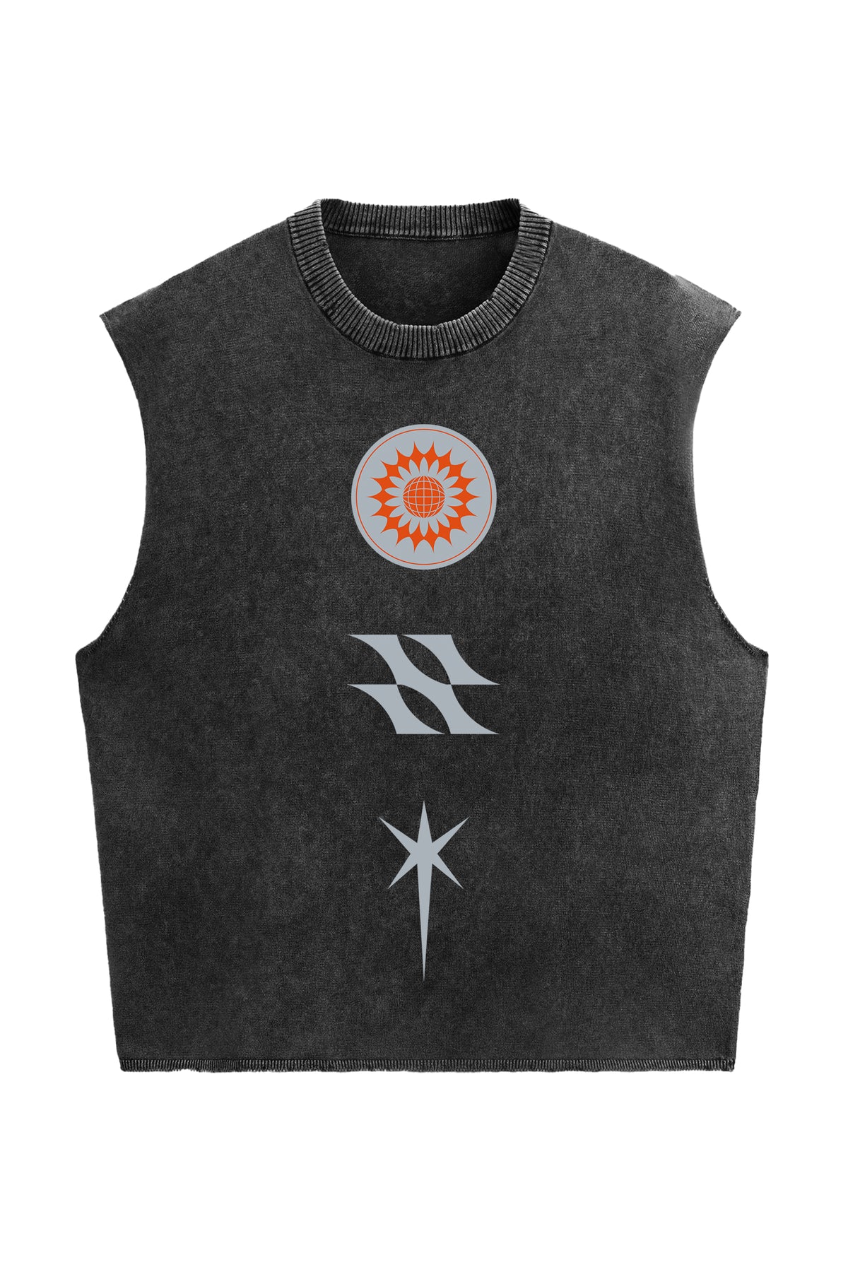 Never Run Designed Vintage Oversized Tank