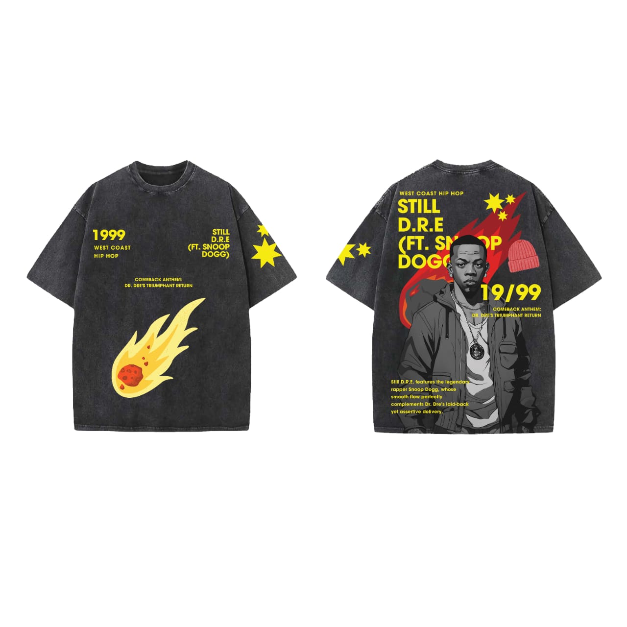 Still D.R.E Designed Oversized T-shirt