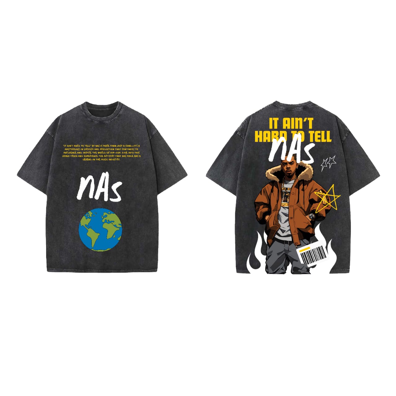 NAS Designed Oversized T-shirt