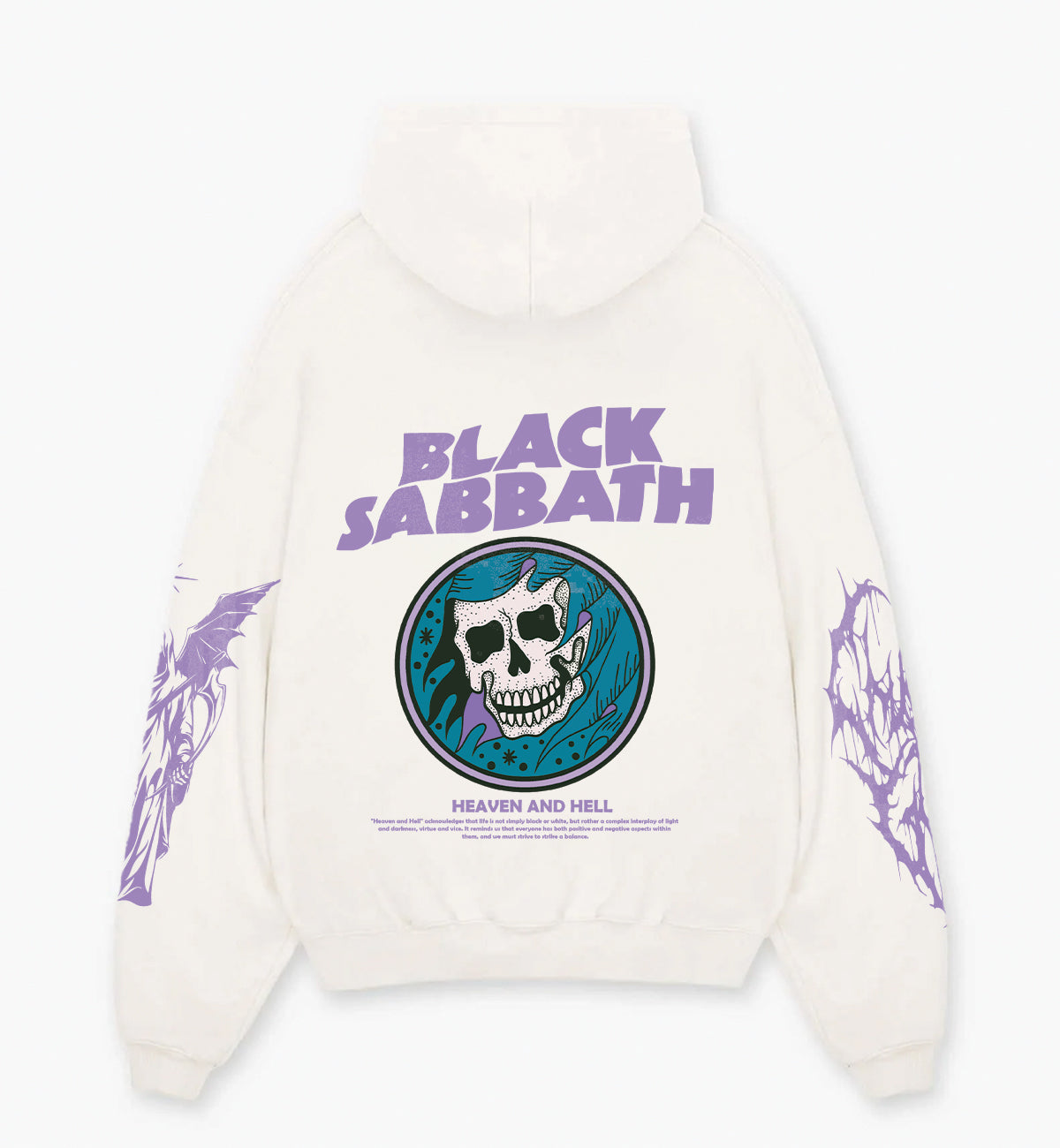 The Black Sabbath Designed Oversized Hoodie