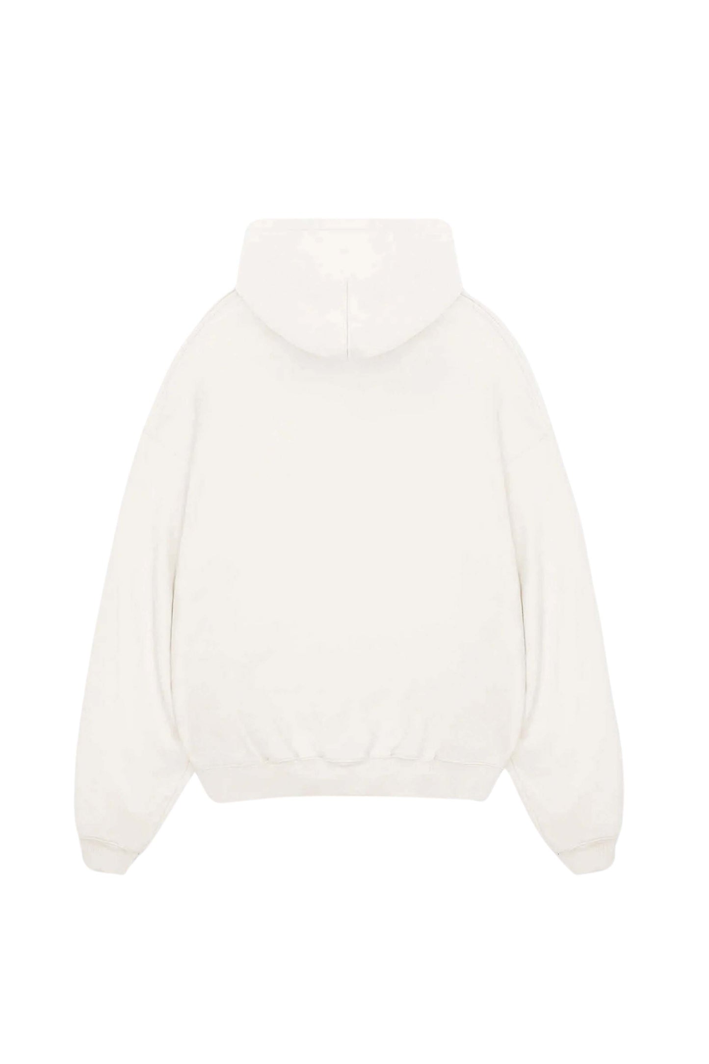 Plain White Designed Oversized Hoodie