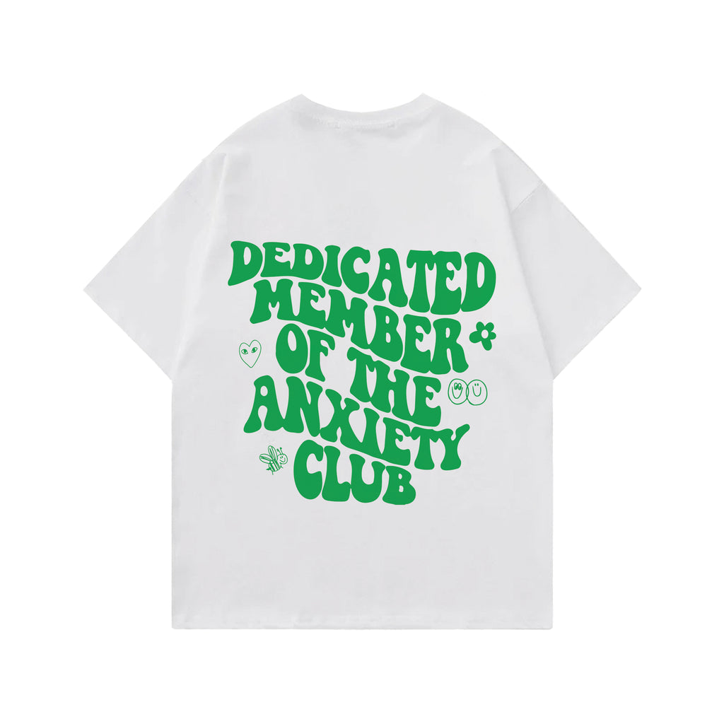 The Anxiety Club Designed Oversized T-shirt