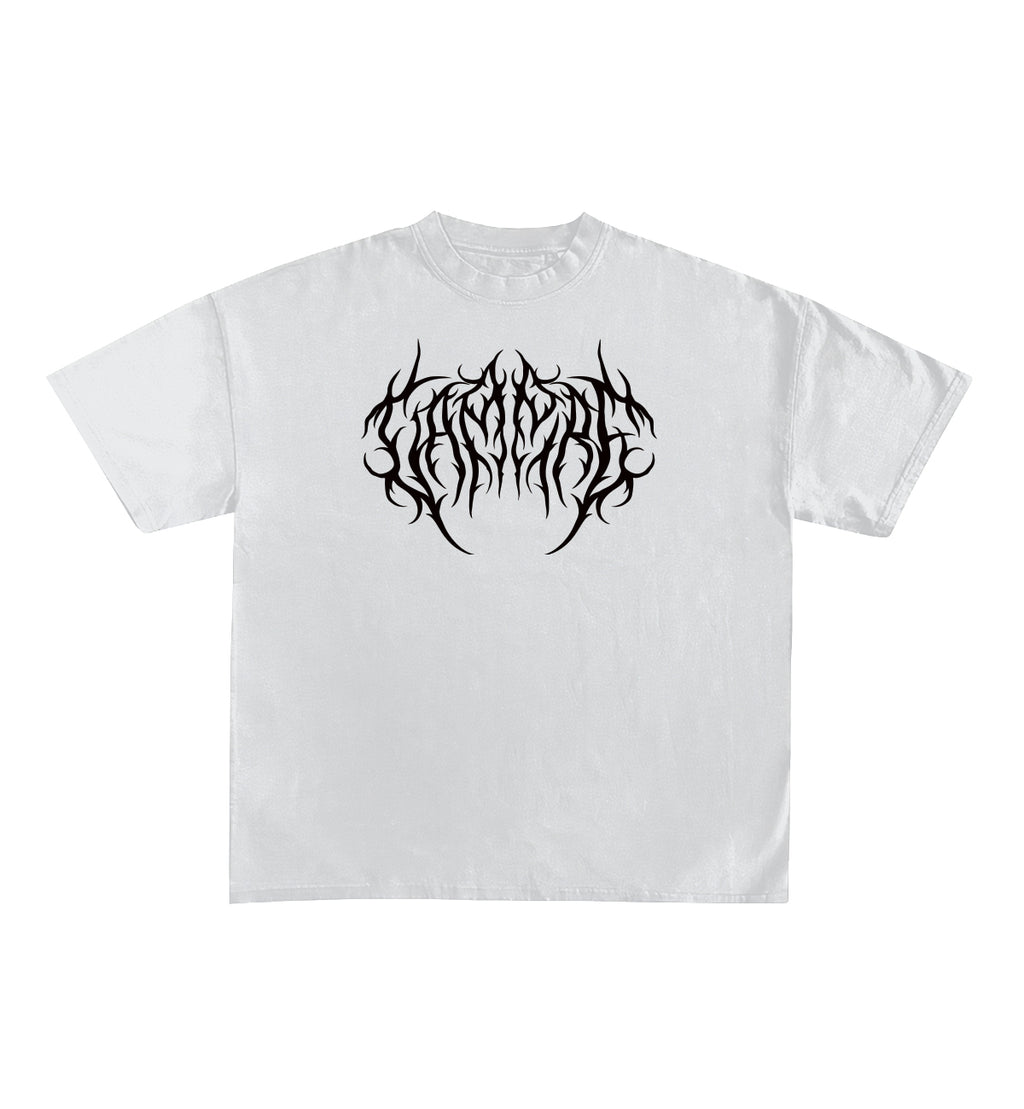 Metal Designed Oversized Tee