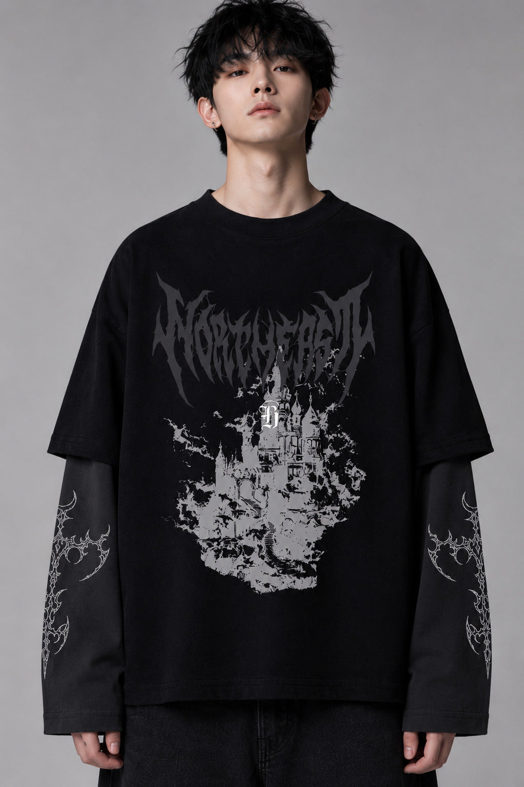 Cursed Citadel LS Oversized  Tee