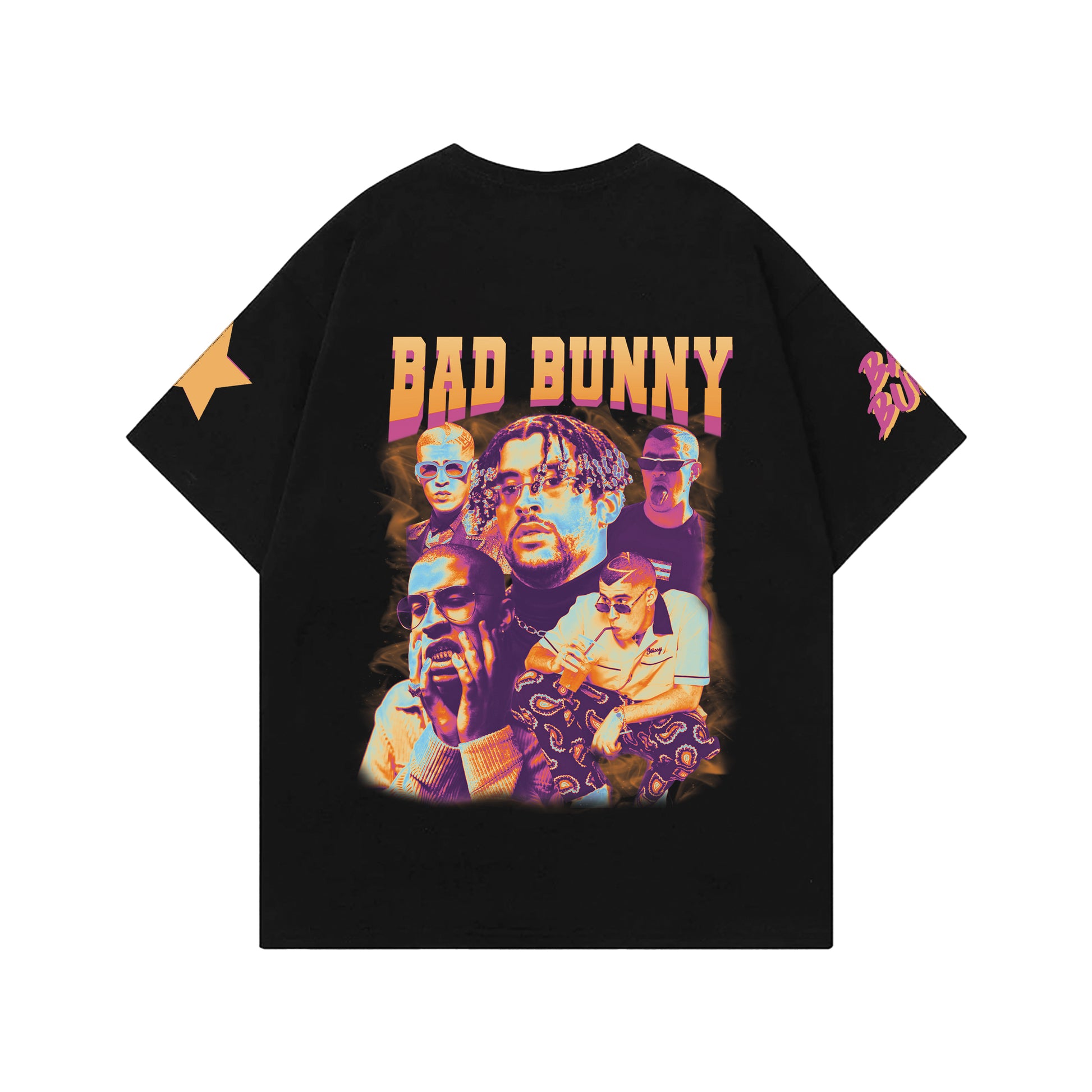 Bad Bunny Psychedelic Gris Jersey Sudadera con Capucha Unisexo Hombre Bad Bunny Psychedelic Gris Jersey Sudadera con Capucha Unisexo Hombre