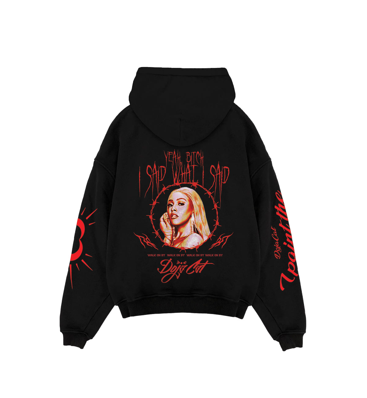 Doja Cat Designed Oversized Hoodie