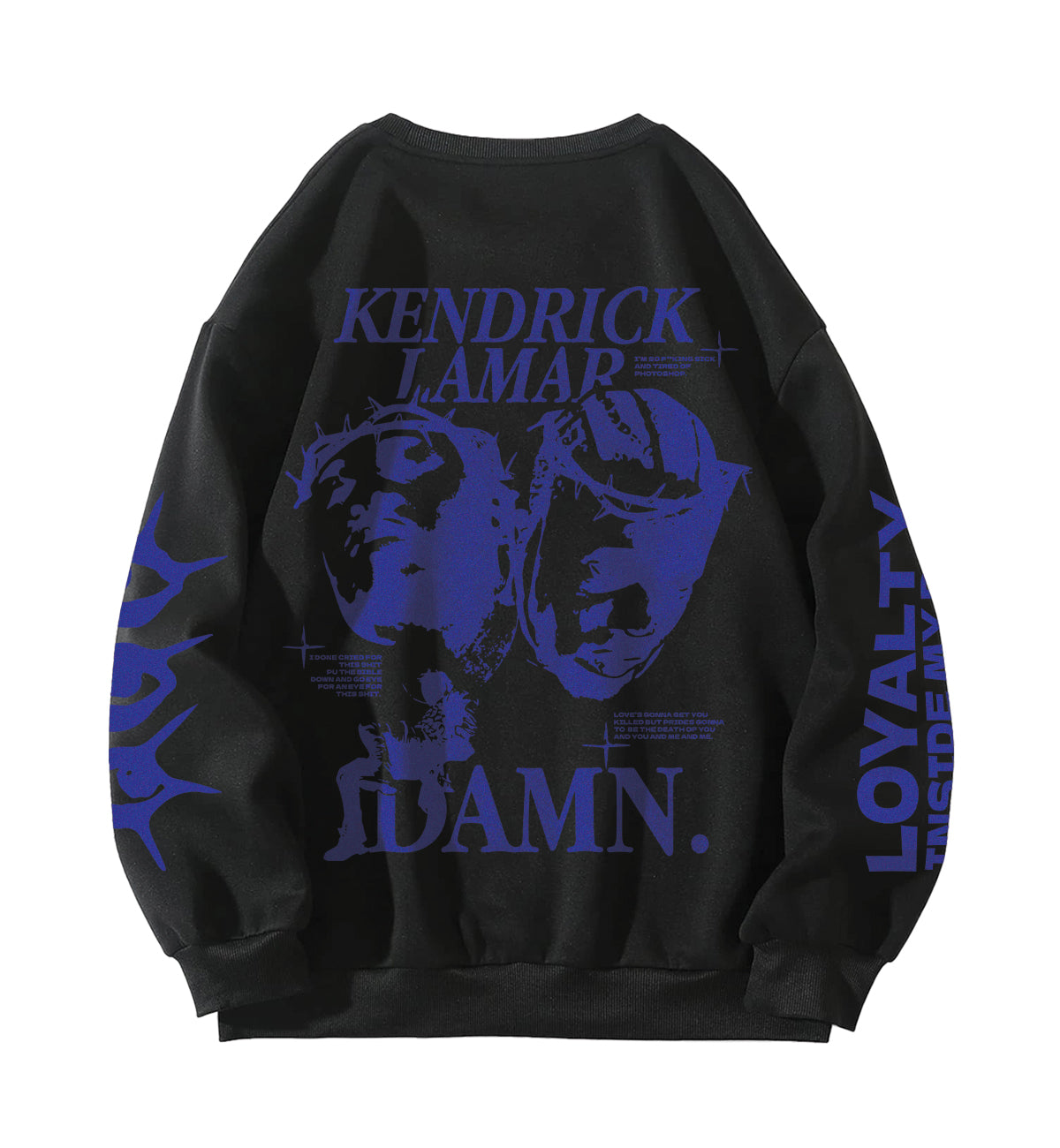 Kendrick Lamar Designed Oversized Sweatshirt