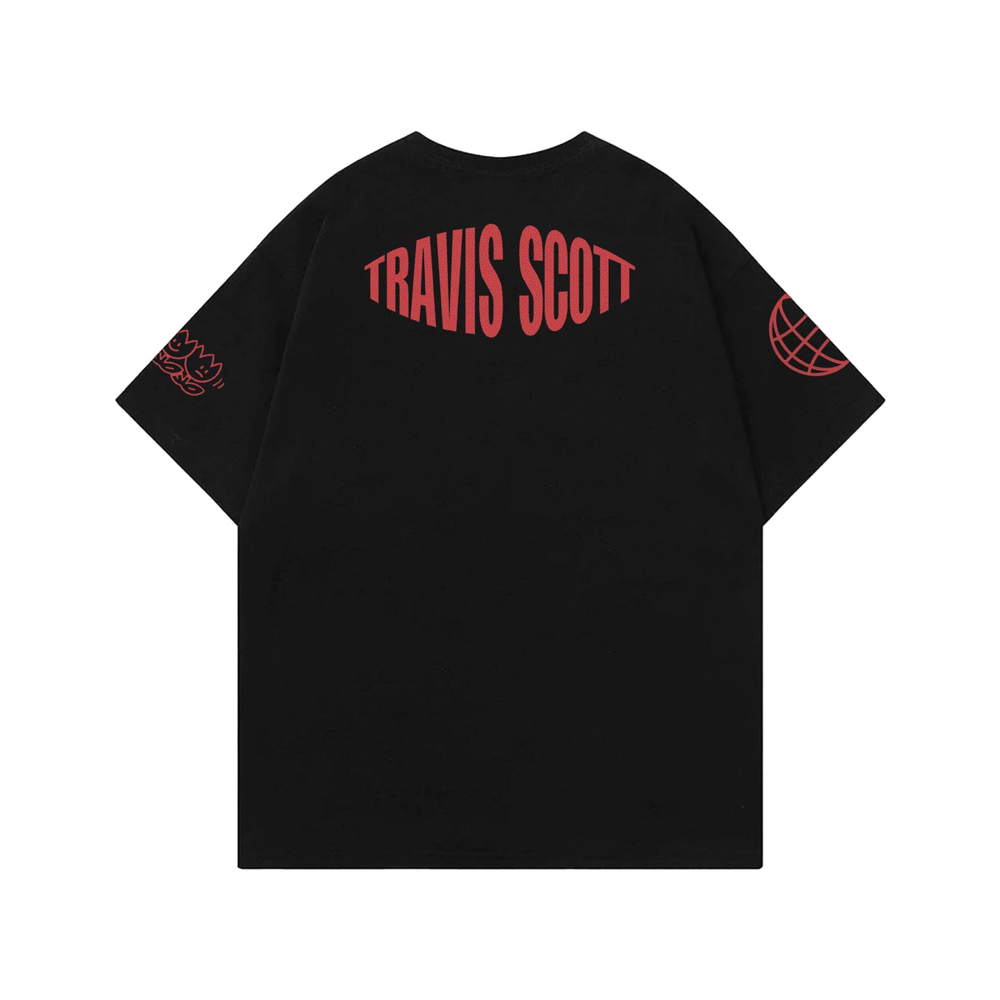 Travis Scott Designed Oversized T-shirt V2
