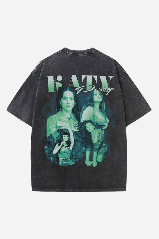 Katy Perry Designed Vintage Oversized T-shirt
