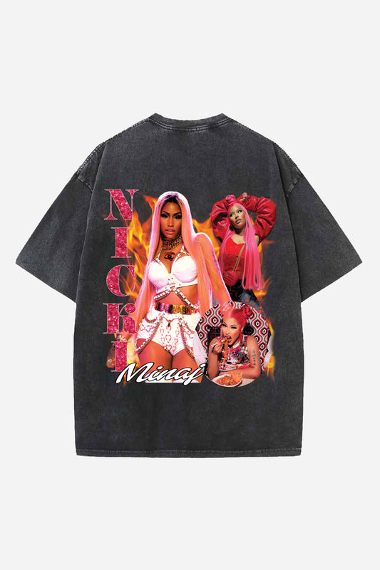 Nicki Minaj Designed Vintage Oversized T-shirt