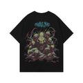 Carnivorous Carnage Designed Oversized T-shirt