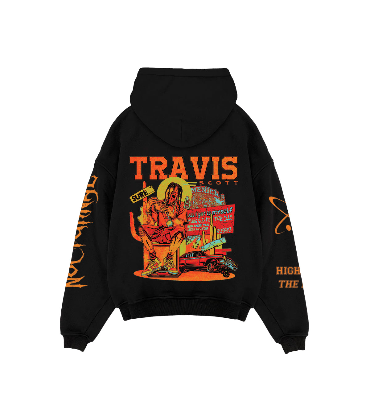 Travis scott oversized hoodie Clearance