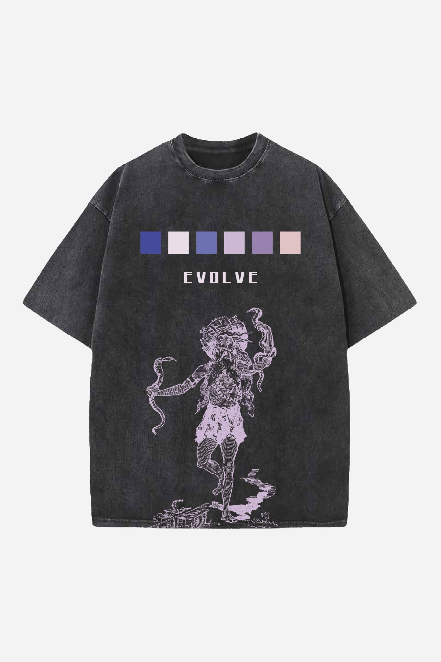 Evolve Designed Vintage Oversized T-shirt