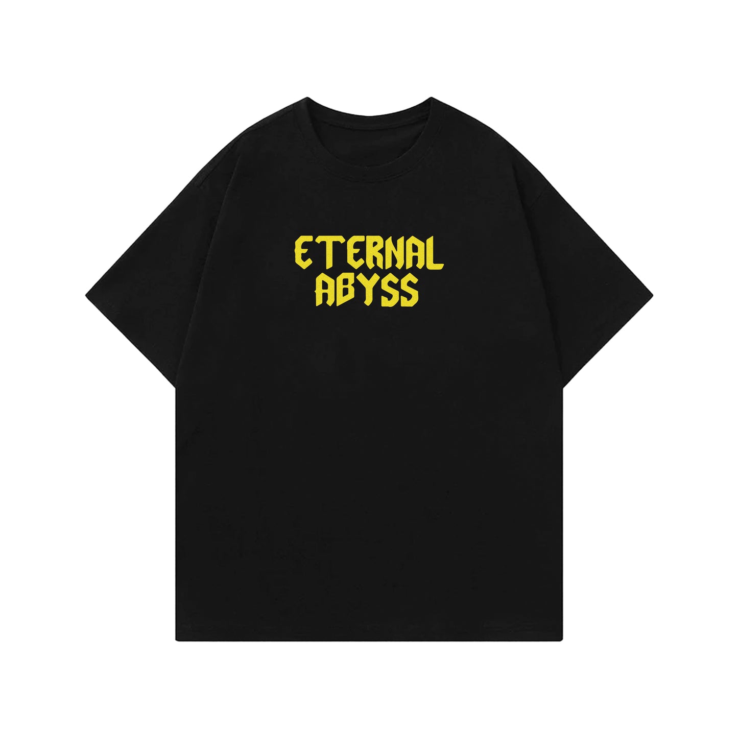 Eternal Abyss Designed Oversized T-shirt