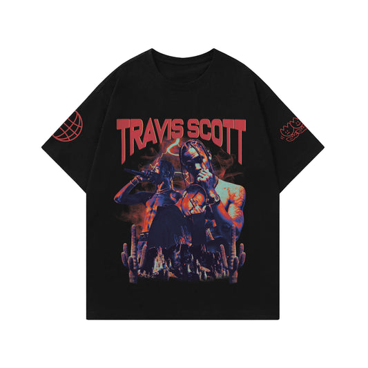 Travis Scott Designed Oversized T-shirt V2