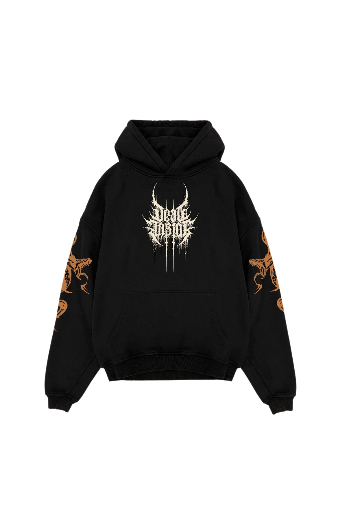 Harbinger Of Anarchy Designed Oversized Hoodie