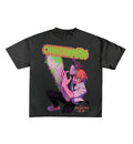 Chain Saw Man Designed Oversized Tee