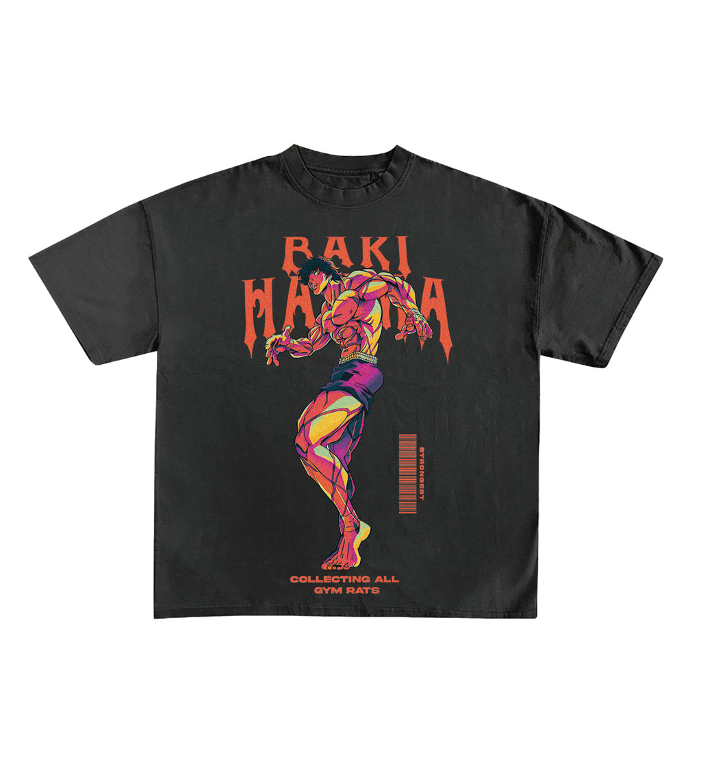 Baki Hanma Designed Oversized Tee