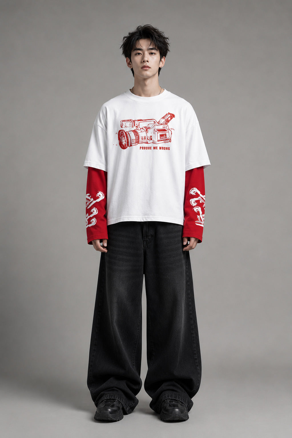 I Ain't Taking You BS W&R LS Oversized Tee