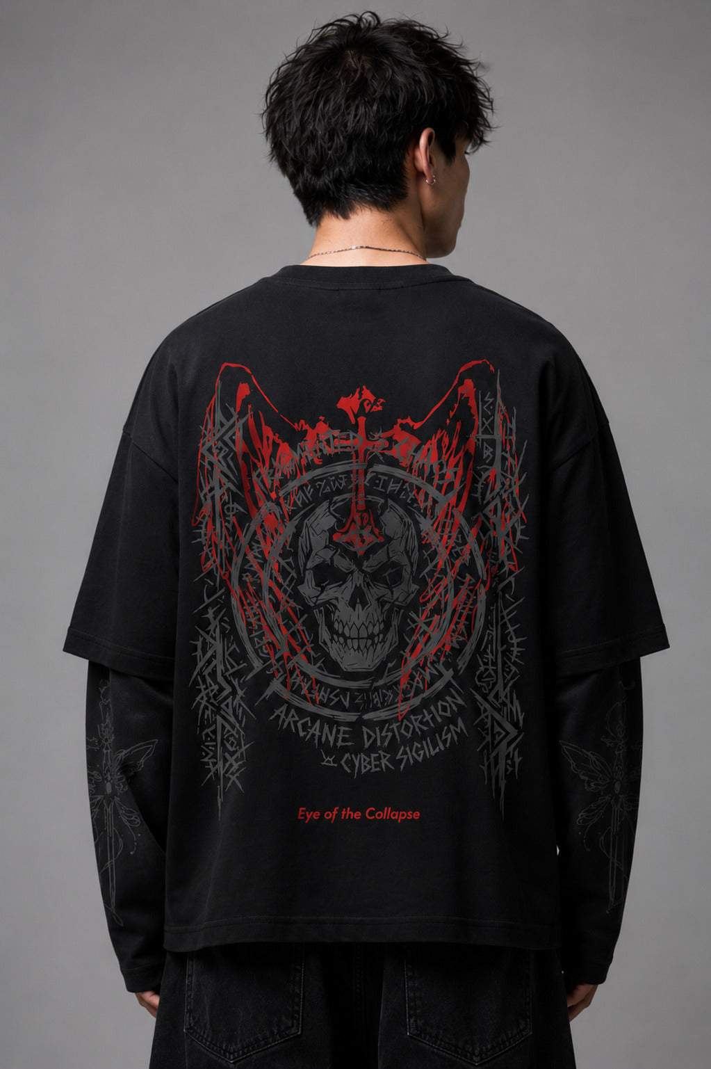 COLLAPSE LS TEE