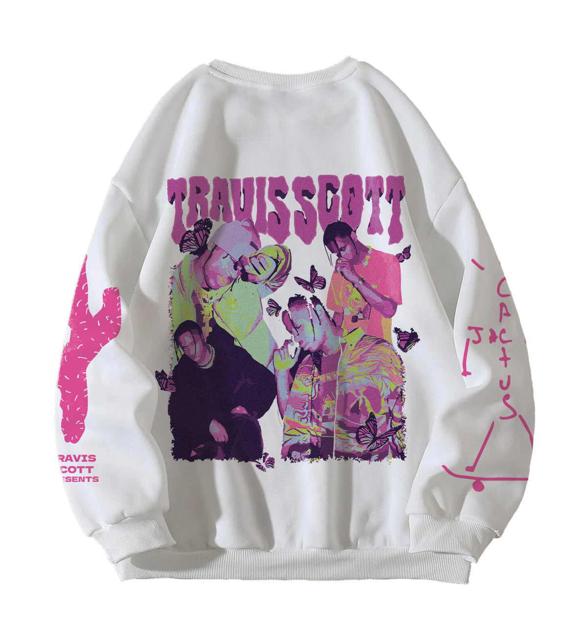 Travis Scott Designed Oversized Sweatshirt â Hauntrex