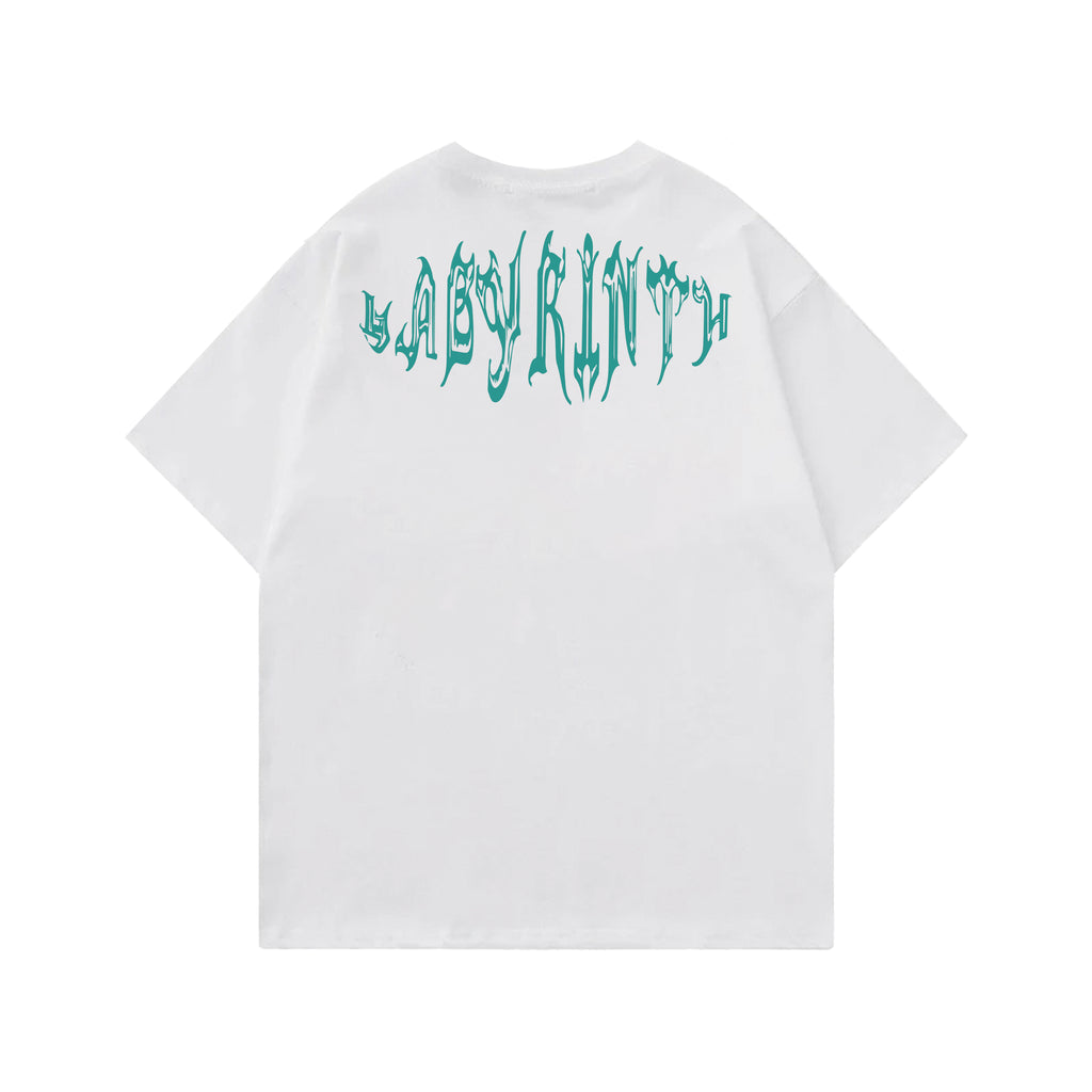 Labyrinth Designed Oversized T-shirt