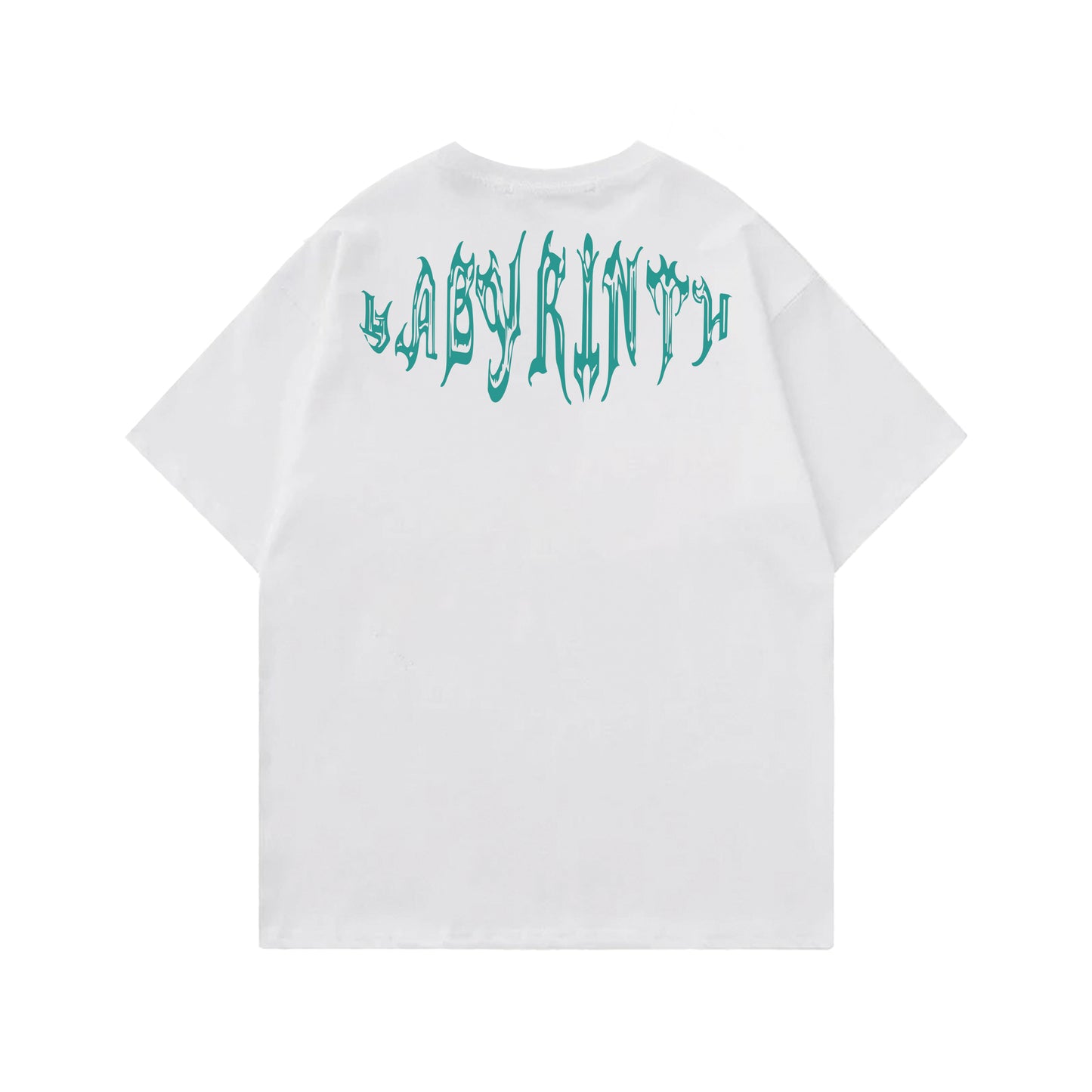 Labyrinth Designed Oversized T-shirt