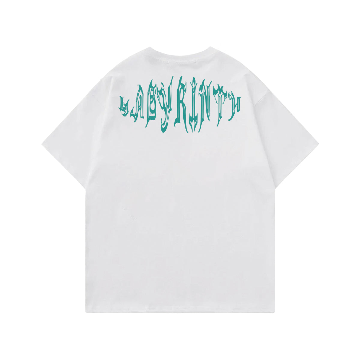 Labyrinth Designed Oversized T-shirt