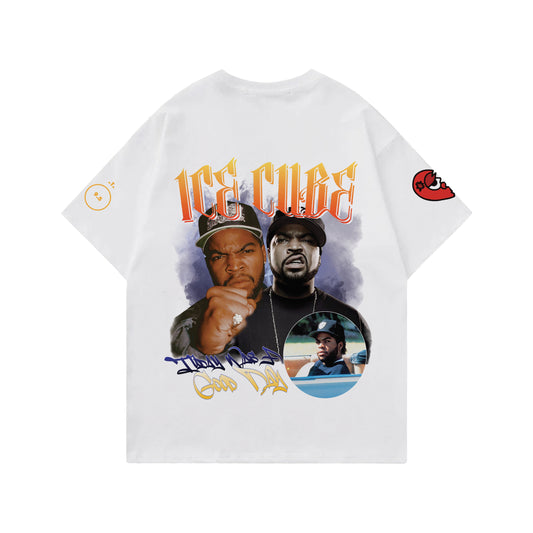 Ice Cube Designed Oversized T-shirt