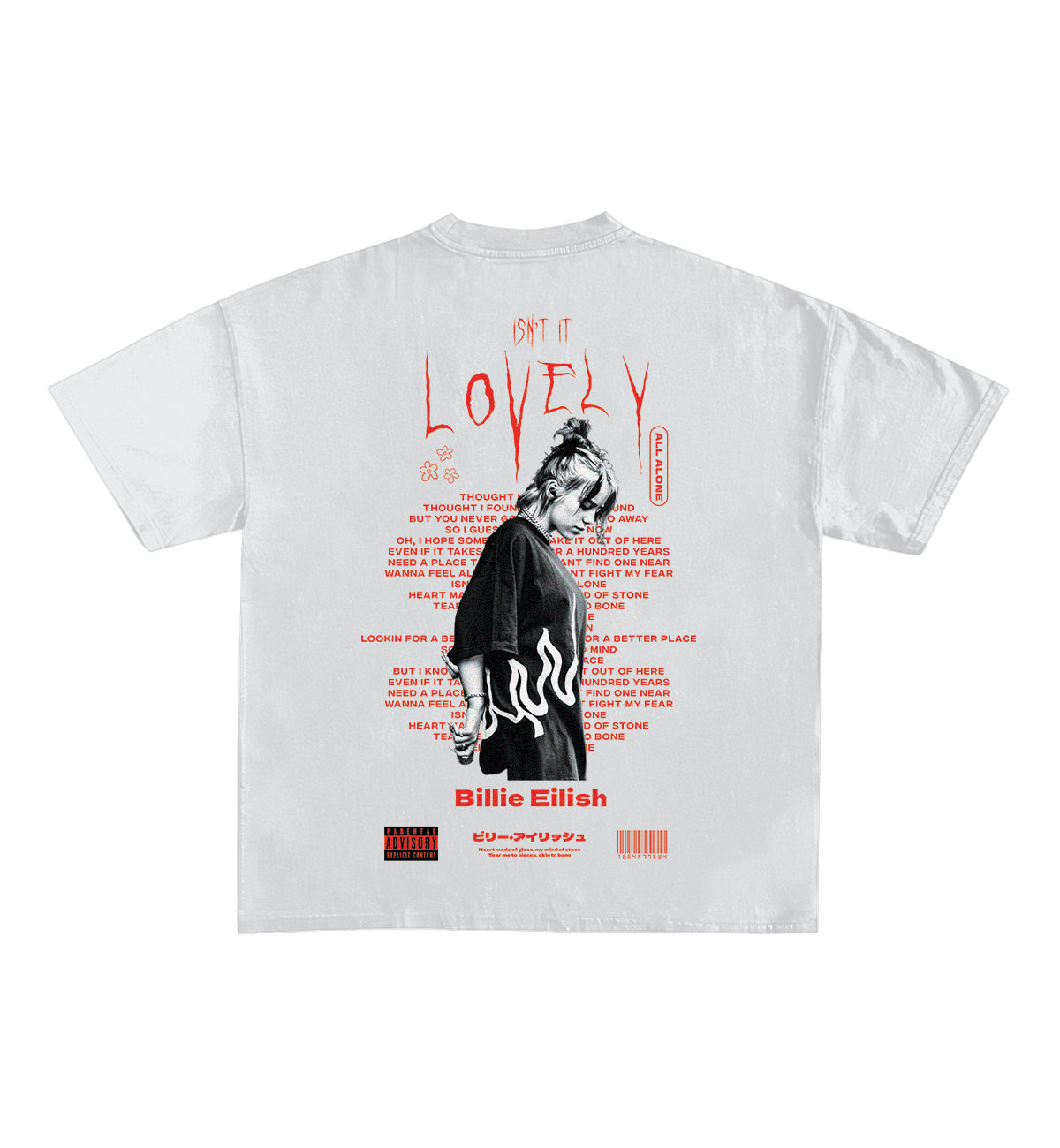 Billie Eilish Designed Oversized Tee