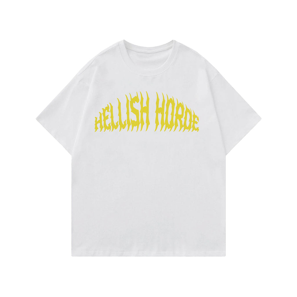 Hellish Horde Designed Oversized T-shirt
