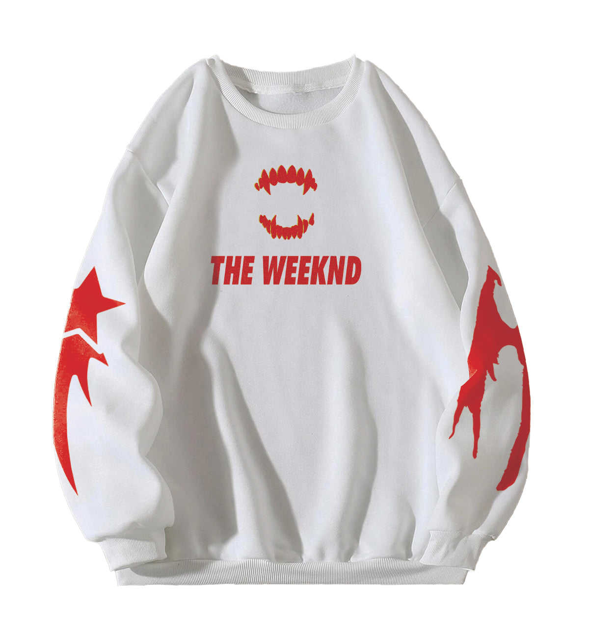 The Weeknd Designed Oversized Sweatshirt