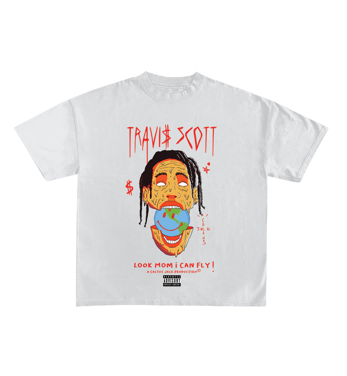 Travis Scott Designed Oversized Tee
